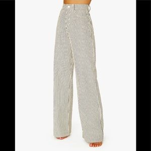 We Wore What High-rise Wide Leg Jean